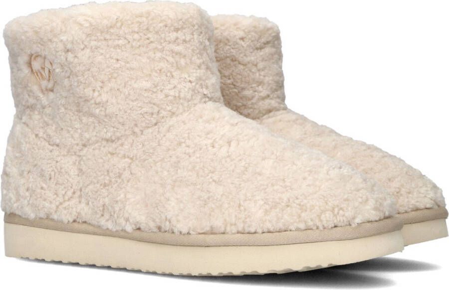 Mexx Beige Teddy Pantoffels voor Dames Beige Dames - Foto 2