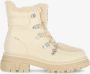 Mexx Enkellaarzen Kold Dames Off White Dames laarzen - Thumbnail 1