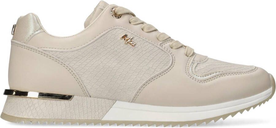 Mexx Beige Fleur Ellen Sneakers voor Dames Beige Dames