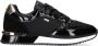 Mexx Fleur Lage sneakers Dames Zwart - Thumbnail 2