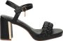 Mexx Heeled Sandalen Lewy Dames Zwart - Thumbnail 2