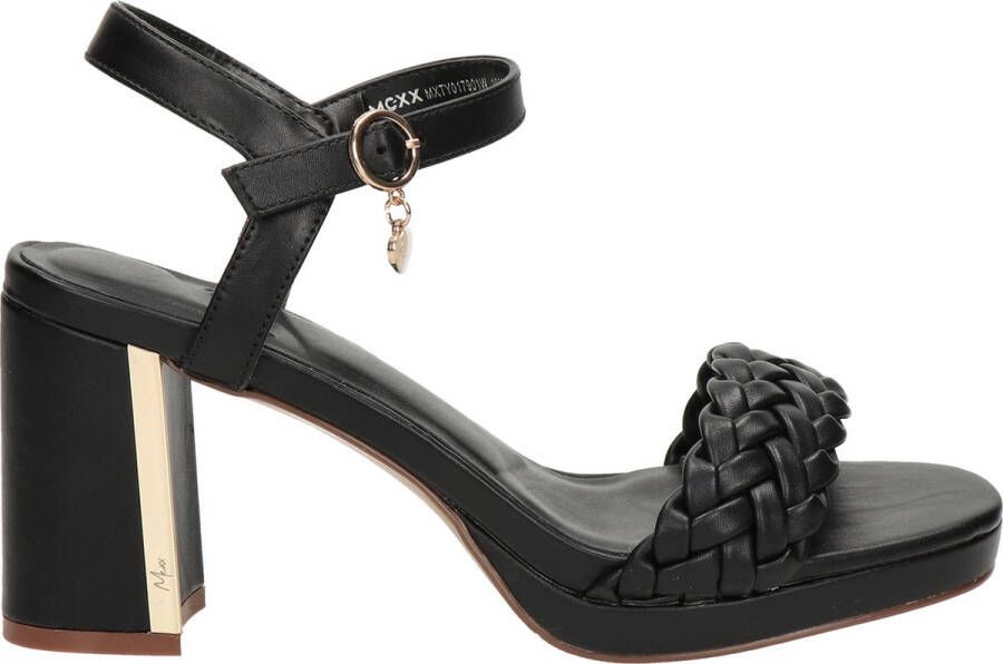 Mexx Heeled Sandal Lewy Dames Zwart