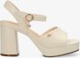 Mexx Heeled Sandalen Lou Dames Cream - Thumbnail 1