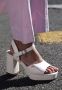 Mexx Heeled Sandalen Lou Dames Cream - Thumbnail 1