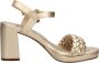 Mexx Heeled Sandalen Lewy Dames Goud - Thumbnail 2