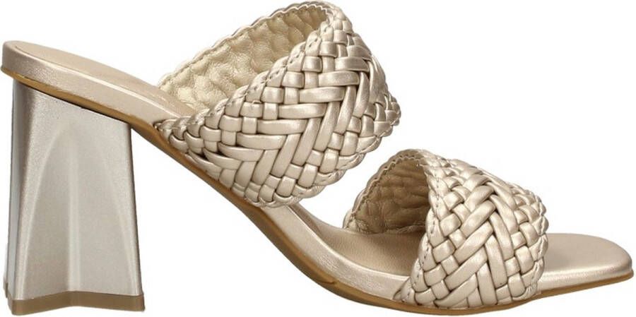 Mexx Heeled Sandalen Lilah Dames Goud