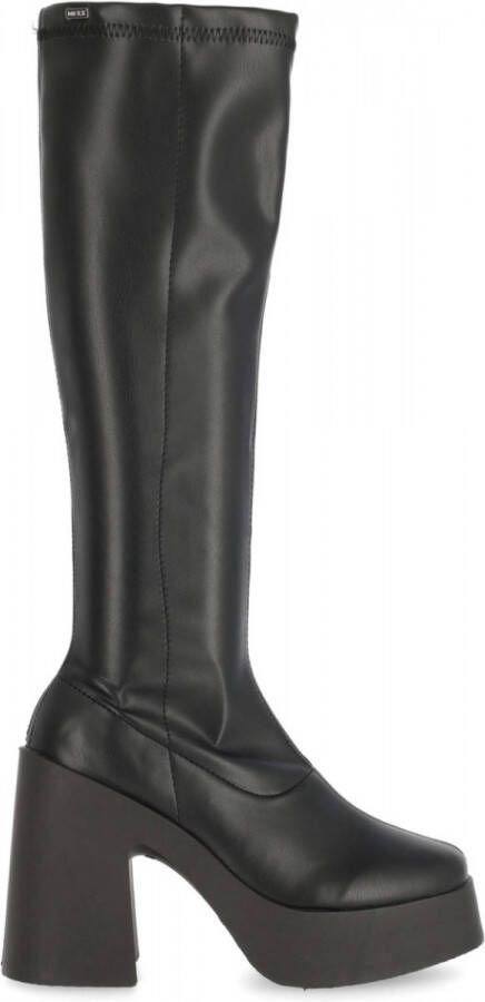 Mexx High Heel Boot Kora Zwart Dames Boots Ritssluiting Laarzen dames