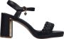 Mexx Heeled Sandalen Lewy Dames Zwart - Thumbnail 2