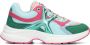 Mexx Lage sneakers Loyce groen leer Multicolor Dames - Thumbnail 4