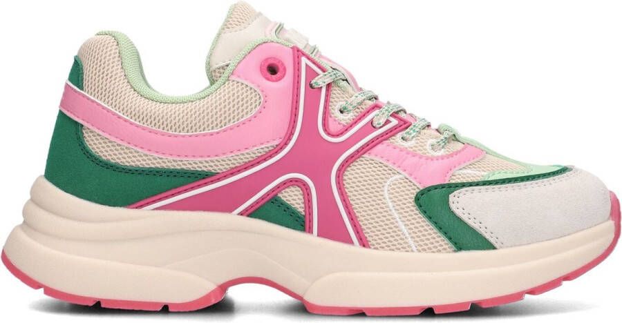 Mexx Loyce Lage sneakers Leren Sneaker Dames Roze