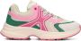 Mexx Loyce Lage sneakers Leren Sneaker Dames Roze - Thumbnail 3