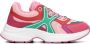 Mexx Lage sneakers Loyce Paars Leer Multicolor Dames - Thumbnail 3