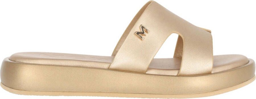 Mexx Slipper Lotus Dames Goud