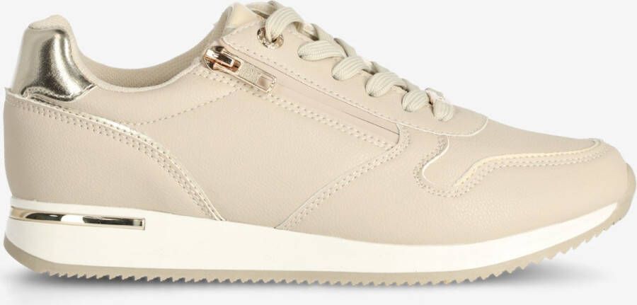 Mexx Djana Sneakers beige Imitatieleer