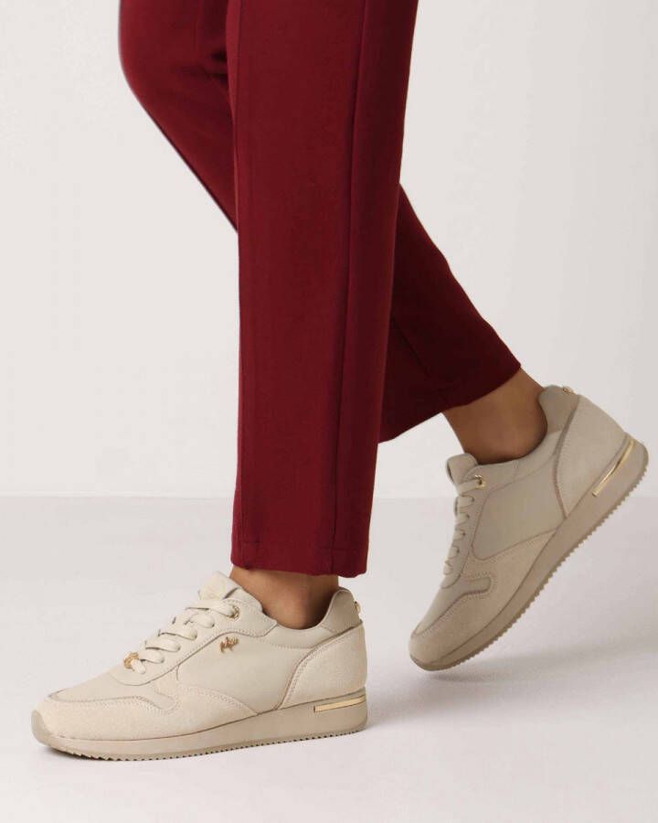 Mexx Sneaker Eke Beige Dames Sneakers