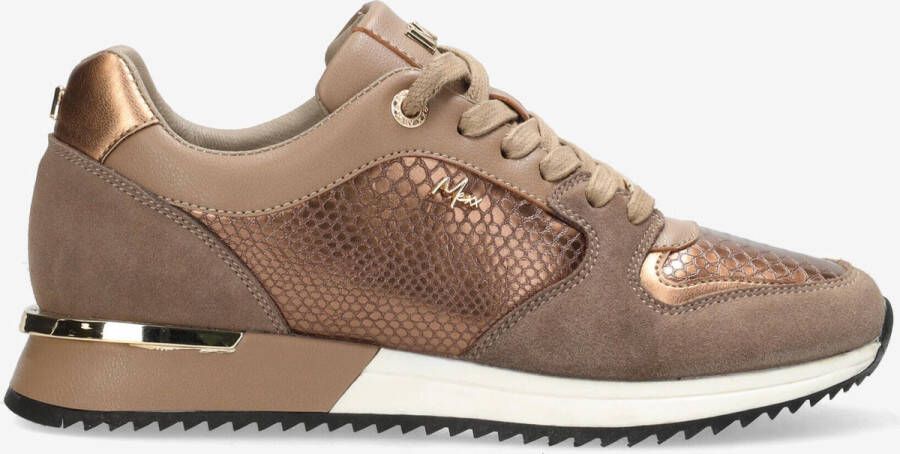 Mexx Sneaker Fleur Ellen Brons Vrouwen Bronze