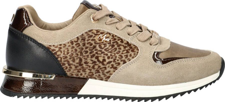 Mexx Sneaker Fleur Ellen Taupe Vrouwen Taupe