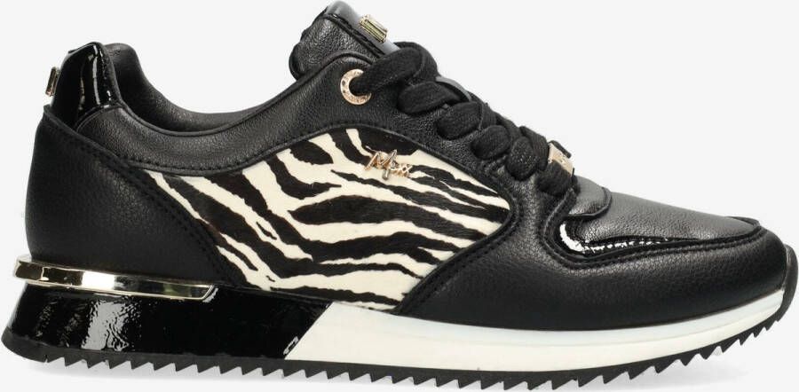 Mexx Sneaker Fleur Ellen Zebra Vrouwen Zwart wit (zebra)