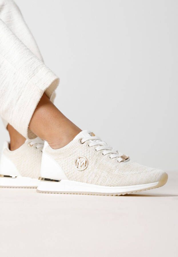 Mexx Sneaker Gitte Glitter Dames Off White