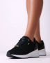 Mexx Glass Lage sneakers Dames Zwart - Thumbnail 2