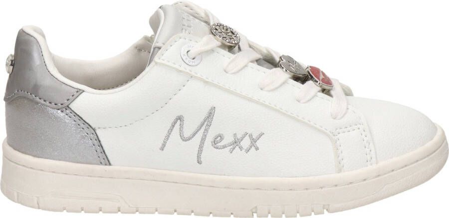 Mexx Sneaker Golde Meisjes Wit Zilver