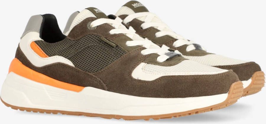 Mexx Sneaker Huxley Groen Mannen Sneakers