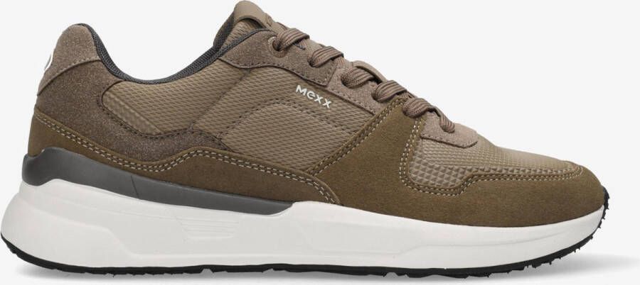 Mexx Sneaker Huxley Quin Taupe Mannen Taupe