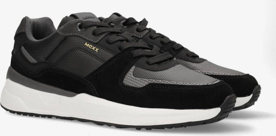 Mexx Sneaker Huxley Quin Zwart Mannen Zwart