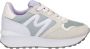 Mexx Sneaker Juju White Grey Dames Sneakers - Thumbnail 1