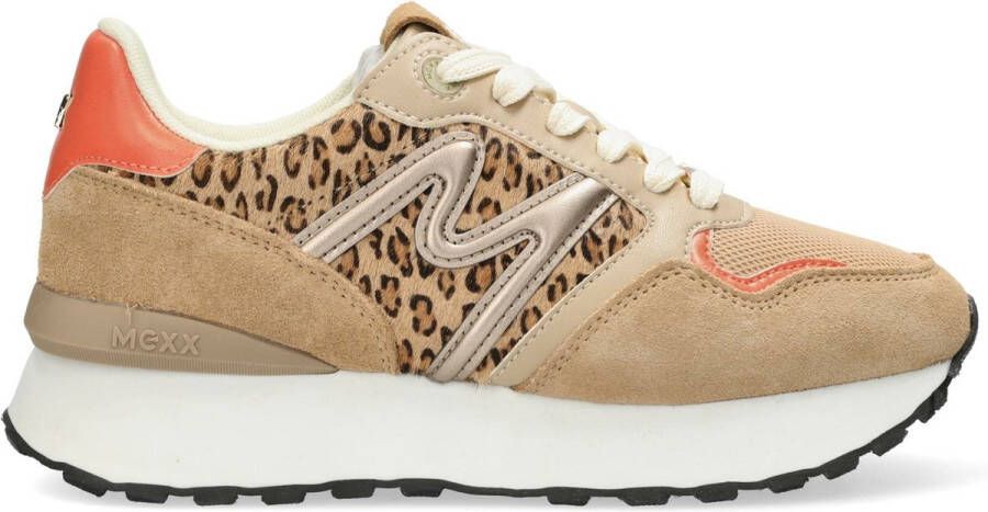 Mexx Juju Humper Sneaker Brown Multicolor Dames