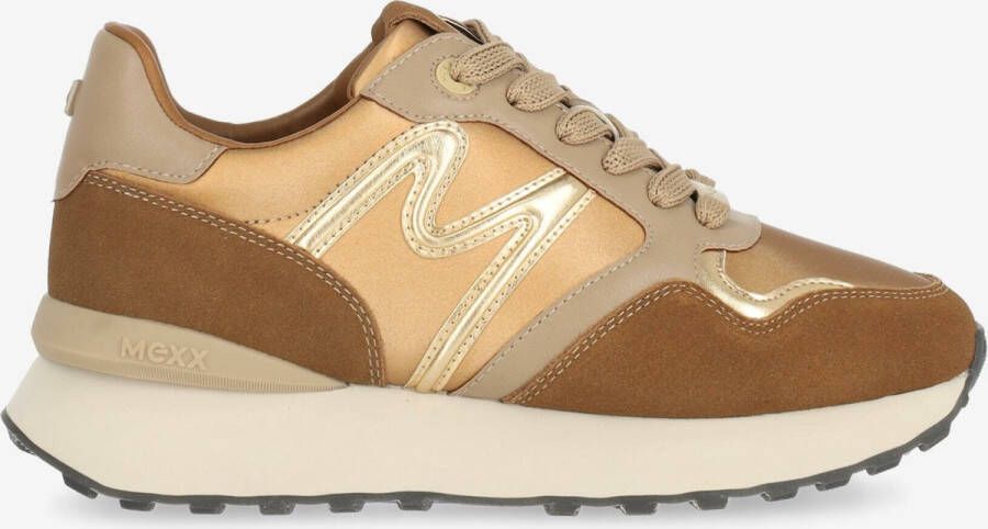 Mexx Sneaker Juju Humper Goud Vrouwen Goud