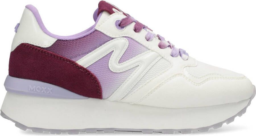 Mexx Sneaker Juju Humper White purple Dames