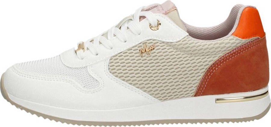 Mexx Sneaker Linn Dames Wit Roze