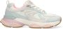 Mexx Lage sneakers Norah blauw grijs roze Multicolor Dames - Thumbnail 1