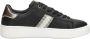 Mexx Sneaker Nura Dames Zwart Goud - Thumbnail 1