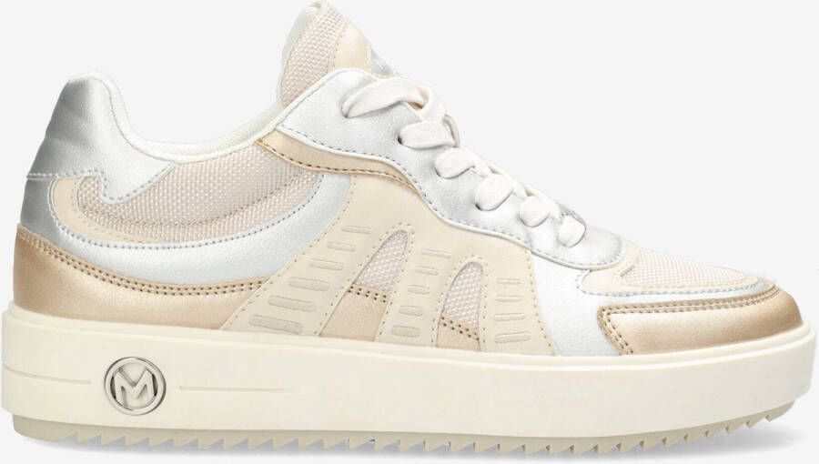 Mexx Sneaker Persia Olli Goud zilver Vrouwen Goud zilver