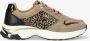 Mexx Sneaker Pippin Love Taupe Vrouwen Taupe - Thumbnail 1