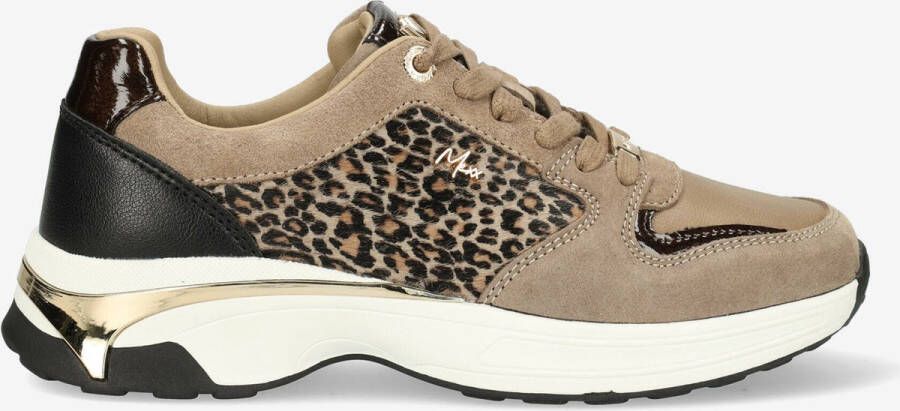 Mexx Sneaker Pippin Love Taupe Vrouwen Taupe