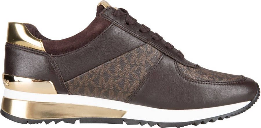 Michael Kors Bruine Wrap Sneakers voor Vrouwen Brown Dames