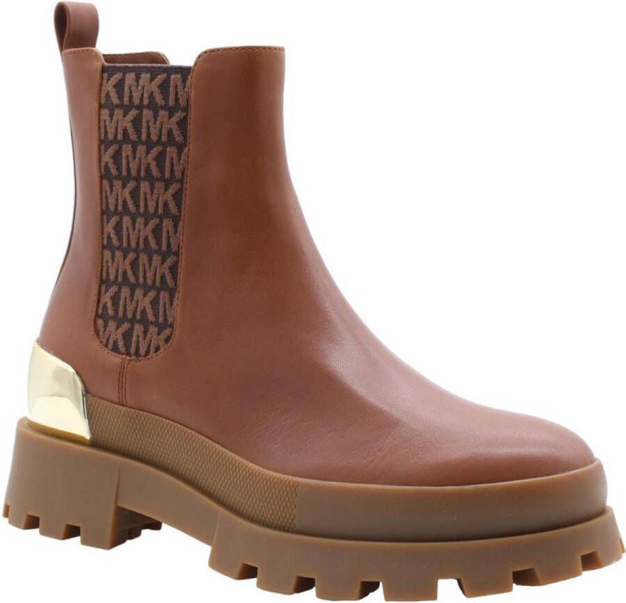 Michael Kors Aduard Laars Stijlvol en Comfortabel Brown Dames