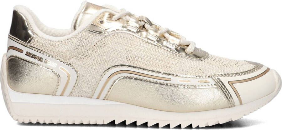 Michael Kors Byrdie Trainer Sneakers Leatherlook Dames Goud