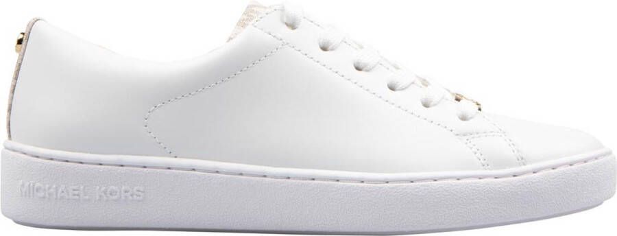 Michael Kors Dames Keaton Sneaker Wit Beige