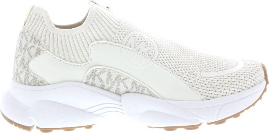 Michael Kors Dames Sneakers Sami Knit Trainer Cream Beige