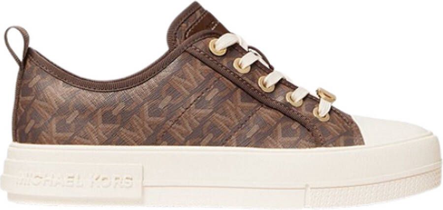 Michael Kors Cebu Sneaker Stijlvol en Comfortabel Brown Dames