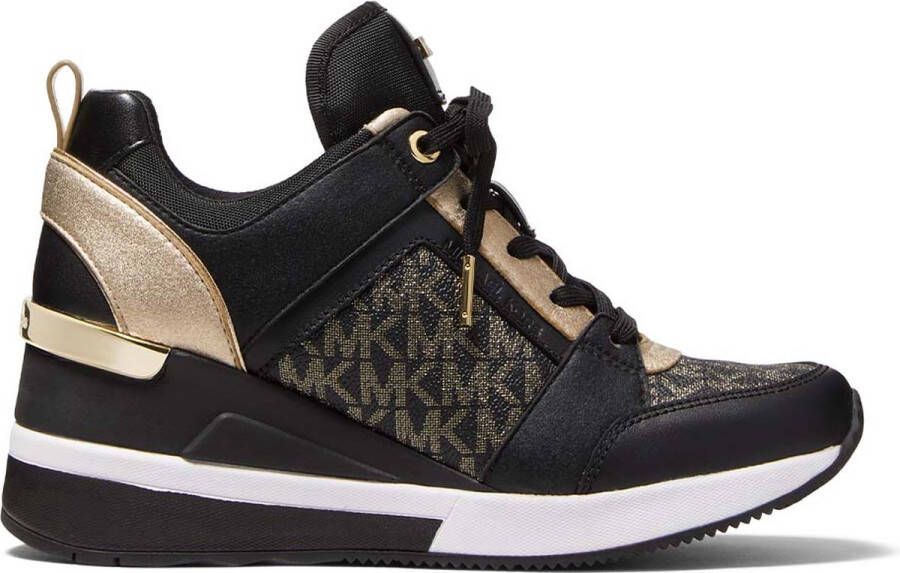 Michael Kors Georgie trainer sneaker zwart combi