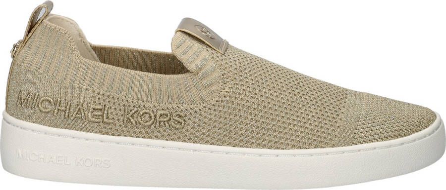 Michael Kors Juno Knit Slip On dames instapper Goud