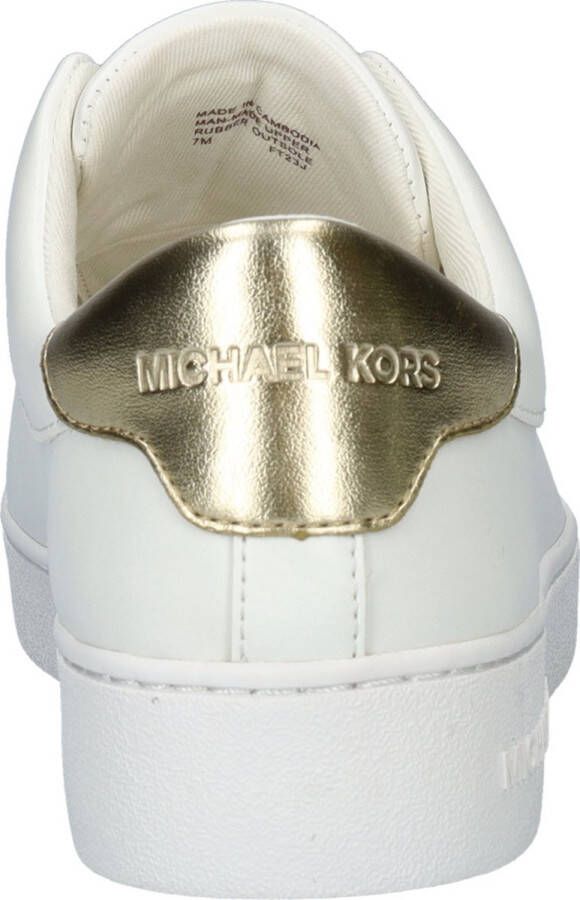 Michael Kors Keaton Zip dames sneaker Wit