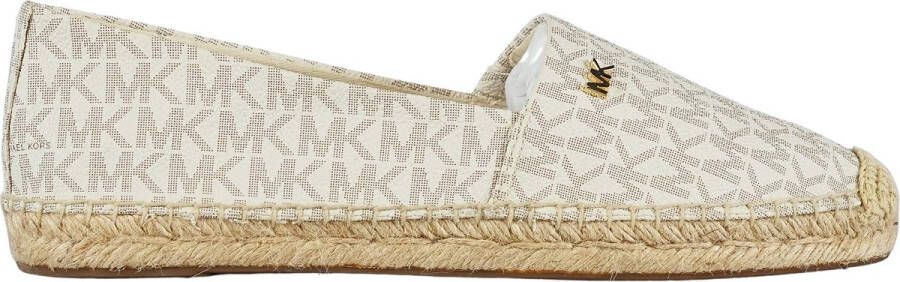 Michael Kors Kendrick Slip On Dames Espadrilles Vanilla