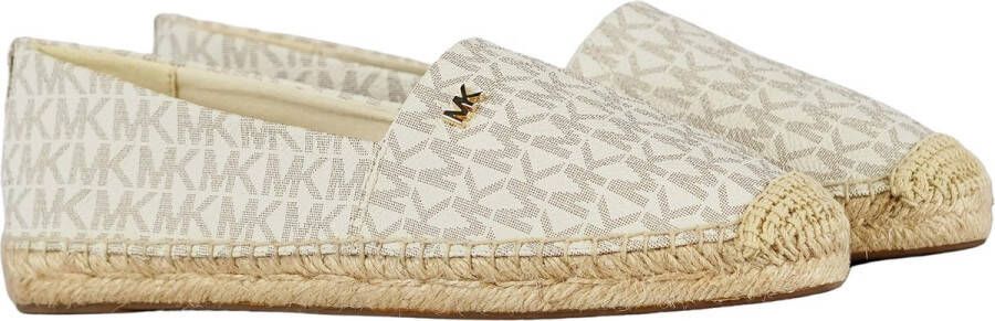 Michael Kors Kendrick Slip On Dames Espadrilles Vanilla