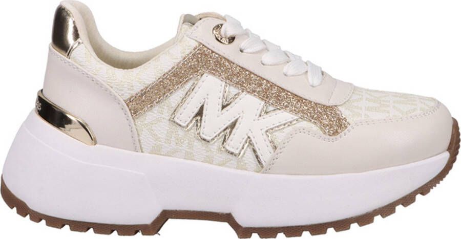 Michael Kors Kids Cosmo Maddy Lage sneakers Meisjes Beige